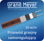 Kabel grzejny samoregulujący Grand Meyer 30W/m typ PHC-30