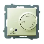 AS Regulator temperatury z czujnikiem napowietrznym - kolor ecru